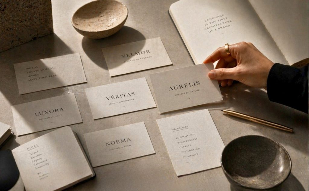 Naming & Verbal Identity: The Invisible Architecture of Luxury Brands