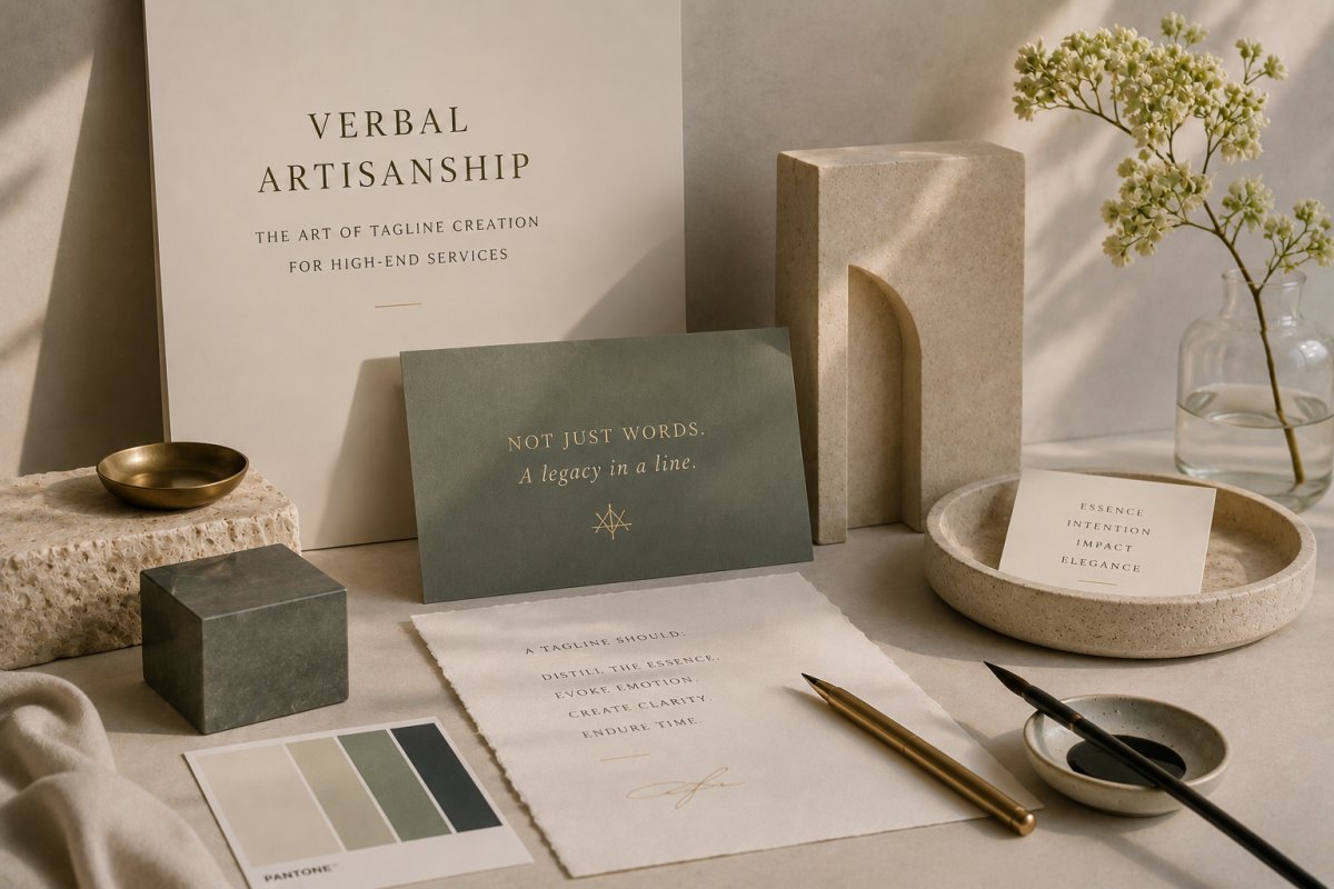 Verbal Artisanship: The Art of Tagline Creation for High-End Services
