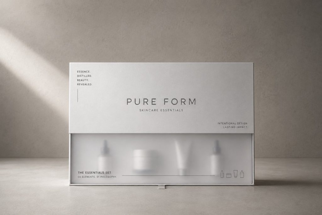 Minimalist Packaging Design for Luxury Goods: The Art of Intentional Condensation