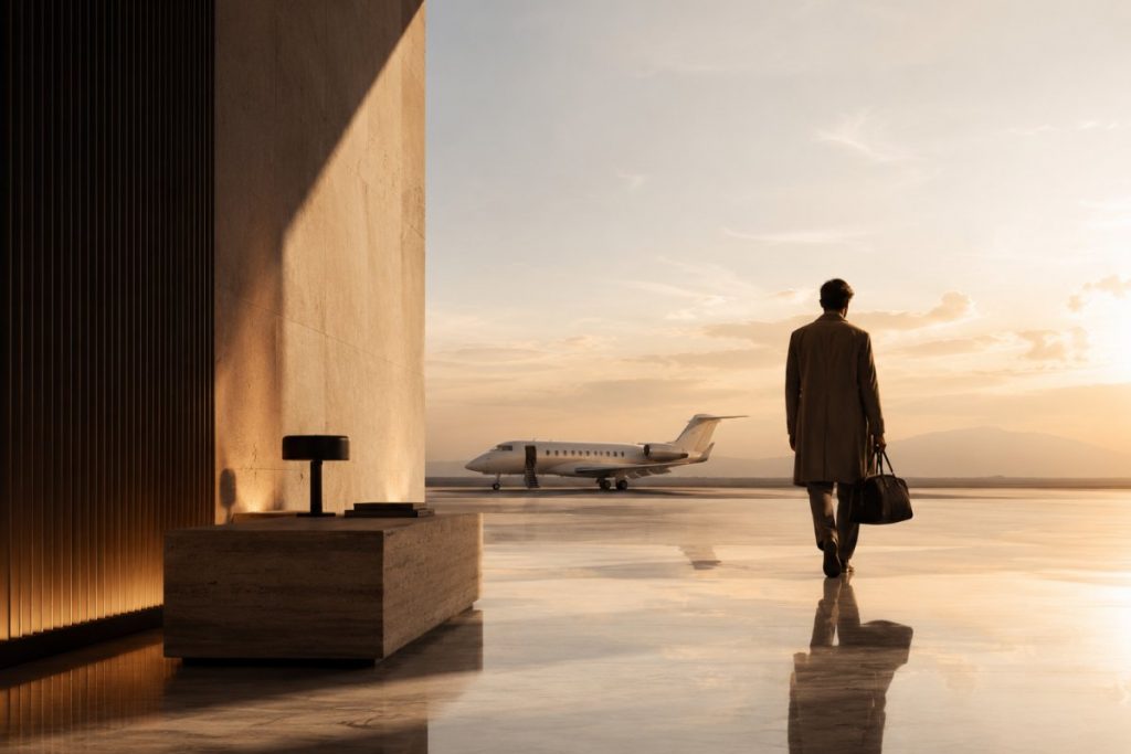 Branding for a Private Aviation Company: Crafting the Architecture of Altitude