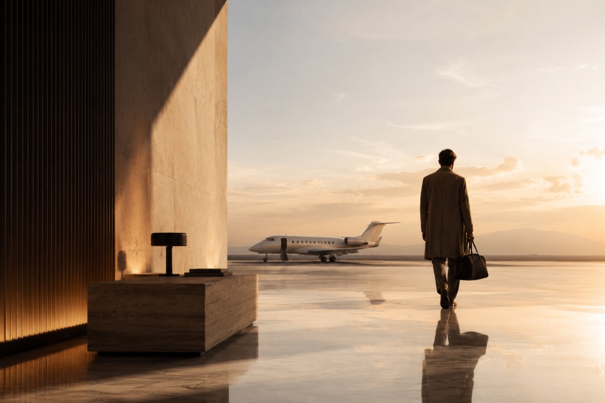 Branding for a Private Aviation Company: Crafting the Architecture of Altitude
